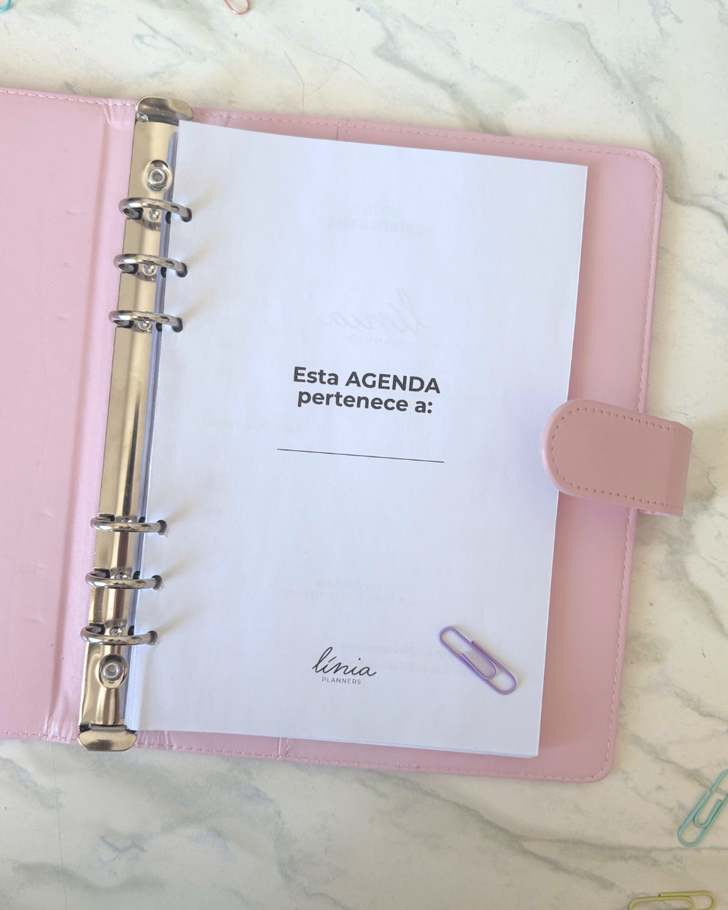 Planner A5 Lila
